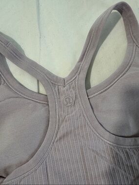 lululemon athletica Ribbed Racerback Sports Bra - Mauve
